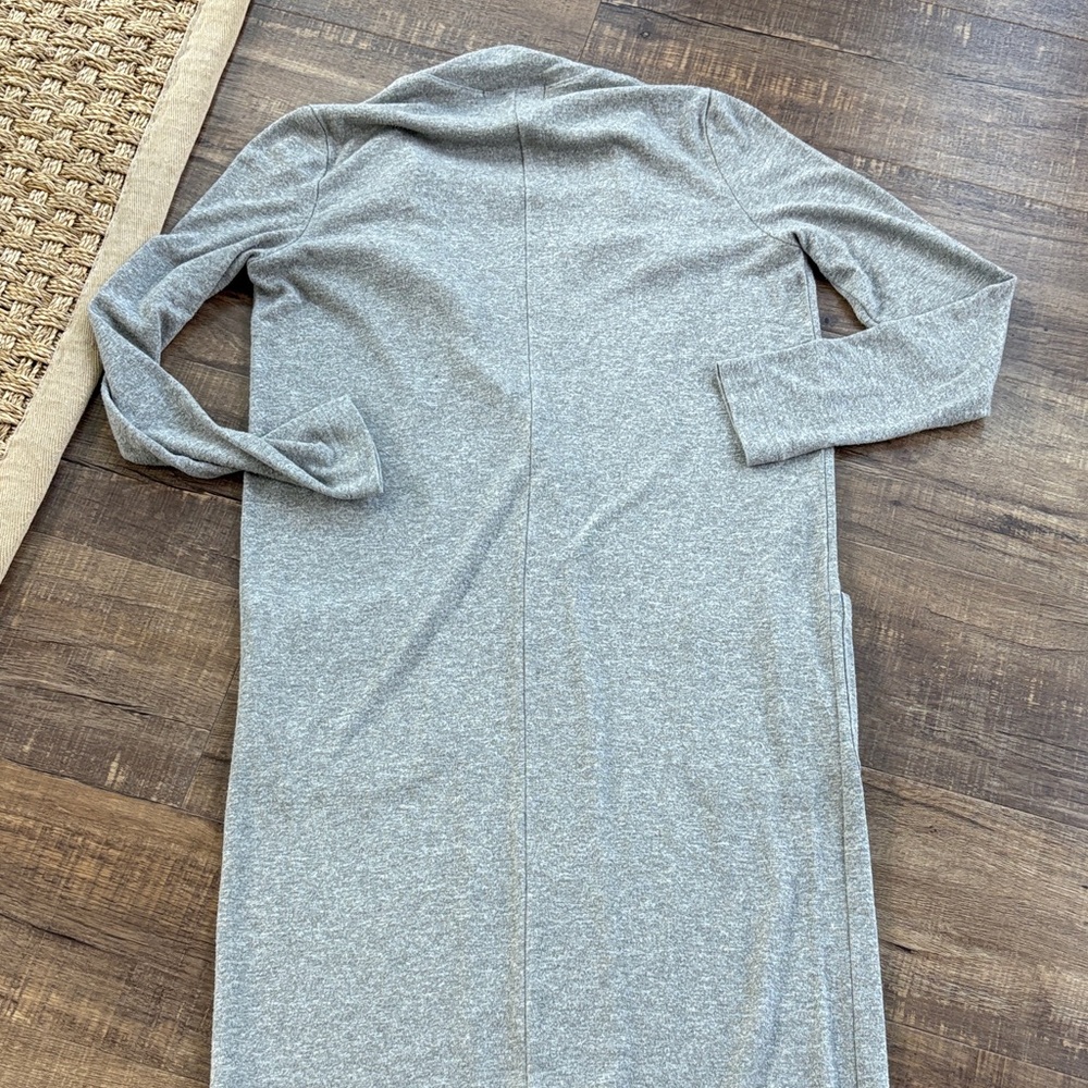 Banana Republic Heather Gray Open Cardigan - Picture 3 of 5